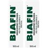 Biafin Emulsione Cutanea Idratante Lenitiva, Crema scottature, irritazioni e sfregamenti, Crema pelle sensibile e irritata, Pomata scottature ideale anche per tatuaggi e problemi cutanei, 2x100 ml