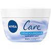 NIVEA Care - Crema corpo e viso nutriente, idratazione intensa 24 ore, idro-cere e burro di karitè, consistenza leggera, non appiccicosa, senza effetto grasso, per tutti i tipi di pelle, 200 ml