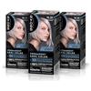 SYOSS Permanent Cool Color 10-55 biondo platino tintura per capelli sfumante e maschera intensiva con cheratina per una copertura professionale dei capelli grigi, colore resistente, confezione da 3