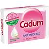 Cadum Sapone solido morbido - Dal 1912 - Oli 100% vegetali con mandorle dolci biologici, 100 g