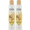 Pantene Molecular Bond Repair Shampoo con Biotina 250ml Formula Pro-V Concentrata per Capelli Danneggiati. Protegge e Lascia i Capelli Visibilmente Più Sani e Rigenerati. Arricchito con Nutrienti