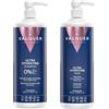 Valquer Laboratorios Valquer, Shampoo con Maschera, Ultra Idratante, Effetto Ghiaccio Senza Sale, Senza Siliconi, Senza Parabeni e Senza Solfati Capelli Secchi, Singolo, 2 UnitÃƒ