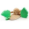 martini SPA - Eco devoted - Kit composto da 1 guanto, 1 spazzola, 1 spugna in loofah e 1 spugna in cellulosa e 2 toglitrucco con confezione regalo e biglietto, 46x12x16 cm, 5 unità - MADE IN ITALY -