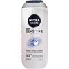 NIVEA MEN Gel doccia Sensitive 3 in 1 (1 x 250 ml), gel doccia uomo per pelle sensibile, detergente delicato per corpo, capelli e viso, sapone doccia con estratto di bambù