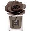 MUHA' | Profumatore per ambienti Rosa Diffuser, Fragranza Vaniglia e Liquirizia, Diffusore Ambiente con Rosa in Legno di Betulla, Formato da 100 ml