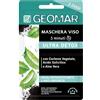 GEOMAR | Maschera Viso Ultra Detox, Effetto Detossificante e Anti impurità, 5 minuti, 95% di Origine Naturale, Dermatologicamente Testata, Made in Italy, 6 x 15 ml