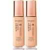 Bourjois Always Fabulous Fondotinta Coprente Liquido a Lunga Durata con SPF 20, 110 Vanille Clair (Confezione da 2)