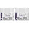 RevitaLAB Hyaluron Anti-Aging Day and Night Cream, Enriched with Vitamin A (Retinol) Vitamin E, Licorice Root Extract, Hyaluronic Acid and UV Filters for Ages 60 - 75, 50 ml (Confezione da 2)