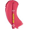 NYX Professional Makeup Fat Matte Smooth Color Lipstick , Rossetto Cremoso, Colore Intenso e Comfort Assoluto, Con Olio di Lampone e Polvere di Tapioca, Shade: Pink Puff, 2 gr