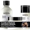 L'Oréal Professionnel Paris | Metal Detox Shampoo Ristrutturante + Maschera Ristrutturante + Crema Leave-In Protettiva, Tutti i Tipi di Capelli Danneggiati, Rischio di Rottura Ridotto, Colore Protet