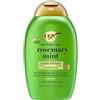 OGX Refreshing scalp+ Rosemary Mint Balsamo (385 ml) per capelli chiarificante, che aiuta a rimuovere in modo visibile oli e residui, per tutti i tipi di capelli, in particolare per capelli grassi e