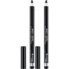 Rimmel London Soft Kohl Kajal Eyeliner Matita Occhi Morbida, 061 Jet Black (Confezione da 2)