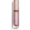 Revolution Beauty London Revolution Conceal & Define Foundation, Fondotinta Liquido a Lunga Tenuta con Finitura Opaca, Vegan & Cruelty-Free, 23ml, F12.5