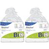 Molicare Sterilux Pads Bio - Rettangoli di cotone biologico, morbido, non peloso, 7,5 x 9,5 cm, 160 unità (Confezione da 2)