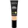 SANTE Naturkosmetik High Coverage Natural Foundation 01 Cool Avory, primer vegano con peptidi biologici, ad alta opacità e una finitura naturale, formula nutriente e sostenibile, 25 ml