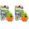 INKEE Surprise Dragons - Bomba da bagno per bambini con sorpresa, drago giocattolo all'interno - Palla da bagno per bambini con fragranza Coca arancione - divertimento palline da bagno con sorpresa (1