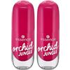 Essence Cosmetics ESSENCE GEL NAIL COLOUR ESMALTE DE UÑAS 12 ORCHID JUNGLE (Confezione da 2)