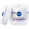 Beiersdorf NIVEA Repair & Care Crema per il corpo senza profumo, idratante e non grassa, lozione ad assorbimento rapido con pantenolo e glicerina, per pelli sensibili e pruriginose (400 ml)