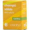 ESSABO Essabó Shampoo Solido Nutriente - 100% Naturale - Base di Burro di Olio di Avocado e Olio di Argan - Realizzato Artigianalmente - Adatto per Bambini e Pelle Sensibile - Senza Allergeni - 100 g
