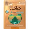 Fria K-Beauty Maschera Viso India con Vitamina C e Acqua di Fiori di Arancio, Effetto Illuminante e Uniformante sulla Pelle, Dermatologicamente Testata, Confezione da 1 Maschera