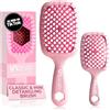 FHI HEAT UNbrush and UNbrush MINI Wet & Dry - Spazzola districante ventilata, colore: rosa peonia