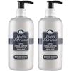 Tesori d'Oriente - Sapone Liquido Mani Muschio Bianco per la Pelle di Tutto il Corpo, Note Ambrate, Azione Idratante e Nutriente, 300ml (Confezione da 2)