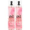SKIL SKy Is the Limit SKIL - Nebbia profumata da donna Strawberry fizz - Collezione Milky Way - Profumo fragola vaniglia - Flacone spray da 250 ml - Made in France à Grasse (Confezione da 2)
