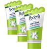 Podovis, Crema Piedi e Unghie - Crema Piedi Idratante, Nutre la Pelle e Mantiene l'Elasticità, Rende il Bordo delle Unghie Liscio e Levigato, Formato Travel 50 ml (Confezione da 3)