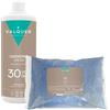 Valquer Laboratorios VALQUER Decolorante Permanente Professionale per Capelli | Schiaritura Professionale | 500 g Perossido di Idrogeno 9% 30 Vol. 1 L | Vegano