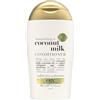 OGX Nourishing + Coconut Milk Balsamo da viaggio districante capelli con Latte e Olio di Cocco e Proteine del Latte, Balsamo capelli secchi in formato travel size per viaggi e vacanze da 88.7 ml