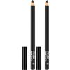 deBBY, eyePENCIL Matita Occhi Nera, Mina Speciale per Tratti Definiti e Sguardo Intenso, Lunga Tenuta Senza Sbavature, Per Esterno e Rima Interna Occhi, Colore 10 Nero (Confezione da 2)