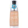 Deborah 24ORE Fondotinta Nude Perfect N.02, Idratante e leggero, Lunga Tenuta, Effetto Nude, Texture Fluida dalla Coprenza Media, per un Incarnato Uniforme, Radioso e Vellutato