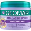 GEOMAR | Thalasso Scrub Corpo Aromatherapy, Con Sale Marino del Mar Morto e Sale di Epsom, Quarzo Rosa, Arricchita con Estratti Botanici (Timo e Mirto), 95% di Origine Naturale, Made in Italy, 600 g