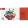 accentra MY SOAP - Sapone al latte di pecora, Natural by accentra, realizzato a mano, MY SOAP in scatola di carta, 100 g, motivo: melograno