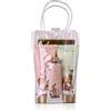 Accentra Set regalo ROMANTIC DREAMS in borsa trasparente con 200 ml docciaschiuma, 200 ml lozione corpo, 60 ml crema mani & unghie, regalo donna Natale, profumo rosa tè & velluto, rosa/oro