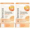 Benecos - natural beauty 93703 balsamo labbra - arancia - vegan (Confezione da 2)