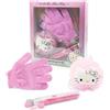 Verybella - Set Bagno Hello Kitty, Kit Prodotti Bellezza Bagno, Contiene Coriandoli Di Sapone, Spugna Da Bagno E Guanto Doccia, Bella E Profumata In Ogni Momento