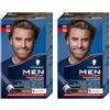 Schwarzkopf, Men Perfect, Tinta Colorante in Gel, Copertura dei Capelli Bianchi Effetto Naturale, Tonalità 60 Castano Naturale (Confezione da 2)