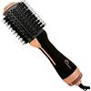 LITTLE BALANCE 8621 Ionic Volume & Style, Spazzola di soffiaggio, Spazzola riscaldante, 3 temperature, Asciugare, Spazzola, Liscio, Brushing, Volume, Tecnologia ionica, 1000 W, Nero