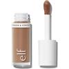 e.l.f. Camo Liquid Bronzer & Contour, Altamente Pigmentato, Finitura Luminosa Dall'aspetto Naturale, Lunga Durata, Applicatore Arrotondato, Vegano & Cruelty-Free, 2 Fair/Light