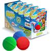 INKEE Paw Patrol bombe da bagno per bambini - 15 palline da bagno in 3 colori con olio di jojoba e profumo di ciliegia - 3x50g