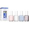 essie Set di smalti da donna Lieblingsfarben per unghie intense, senza un punto + salto + blanc + ballet slippers + base / top coat all-onone, 5 x 13,5 ml