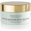Jean & Len Melting Moisture Body Butter Rosemary & Ginger, per un risultato profumato, per pelli normali, burro corpo nutriente, senza parabeni e siliconi, 200 ml