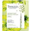 THALGO Maschera per effetto energizzante - Maschera in cellulosa biodegradabile al 100% con spirulina, magnesio marittimo e acido ialuronico, freschezza rapida e carnagione radiosa