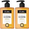 Lida - Sapone liquido per le mani al 100% naturale alla glicerina | Gel per le mani | Pulisce, protegge e idrata in profondità tutti i tipi di pelli | Lavorazione tradizionale - 250 ml