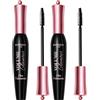 Bourjois Volume Glamour Volumateur Mascara, Volume Subito, Applicazione Veloce con una Sola Passata, Applicatore con Punta di Precisione, Vitamina E e Olio di Caffè, 12 ml (Confezione da 2)