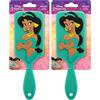 Disney Principesse Disney - Brusca per capelli in silicone in gelsomino 3D - Principessa - Tutti i tipi di capelli (Confezione da 2)