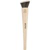 Beter - Pennello da fondotinta Kabuki, piatto, in pelo sintetico, cruelty free, Natural Fiber, manico in fibra naturale di grano, ideale per il vostro astuccio di pennelli da trucco