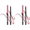 Rimmel London Matita Labbra Automatica Exaggerate, Lunga Durata, Tratto Preciso e Colore Intenso, 063 Eastend Pink (Confezione da 2)