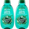 Garnier Shampoo Ultra Dolce 5 Piante, Shampoo per Capelli Normali, 300 ml (Confezione da 2)
